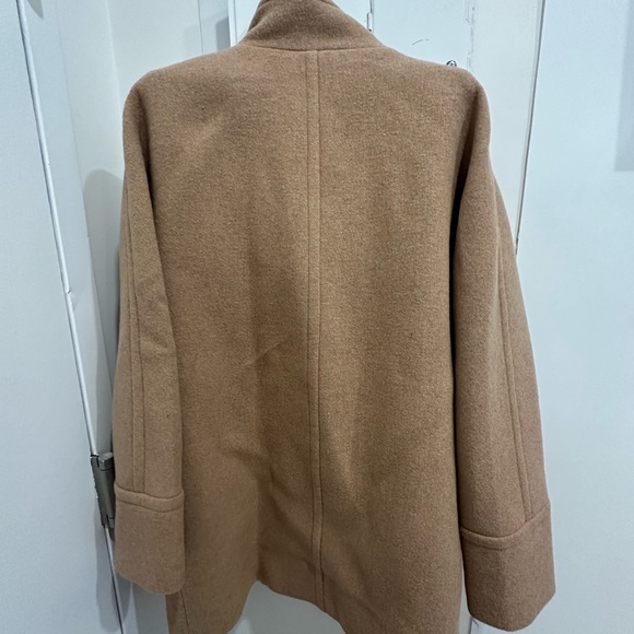 J. Crew Cocoon Coat - Camel, Size 16 - Picture 3 of 7
